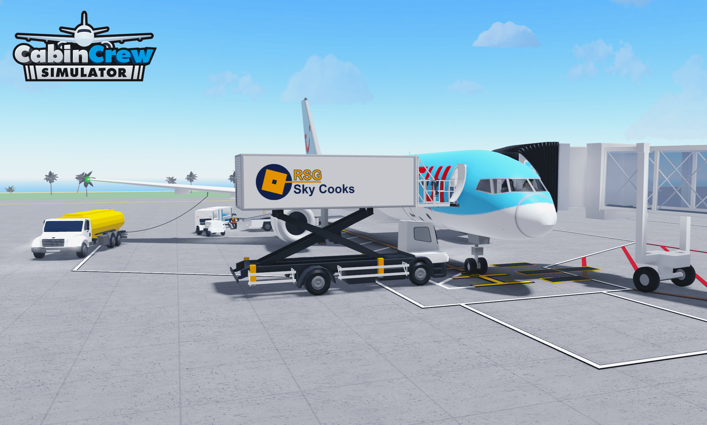 Cabin Crew Simulator first-person flight preview